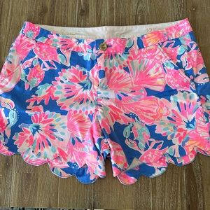 Buttercup Lilly Pulitzer shorts size 12 5inch inseam